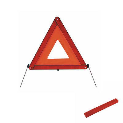 43 X 43 X 43CM Easily Assemble Outdoor Road Car Warning Reflective Triangle