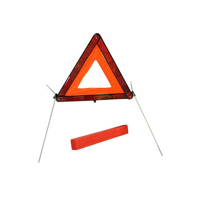 43 X 43 X 43CM Easily Assemble Outdoor Road Car Warning Reflective Triangle