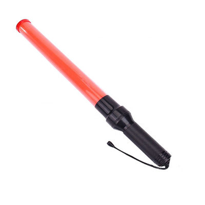 Portable Rechargeable Red Flashing Light Baton  for Traffic Roadway Safety