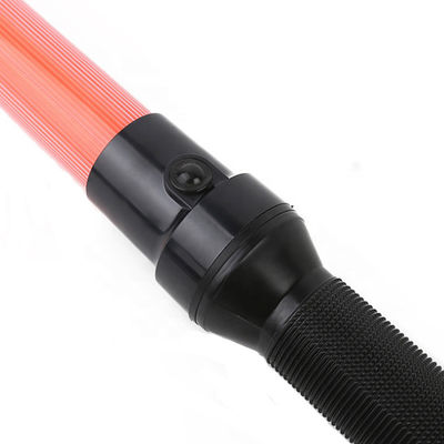 Portable Rechargeable Red Flashing Light Baton  for Traffic Roadway Safety
