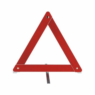 Professional Custom Orange Gpps Hips/Pmma Abs Car Reflective Safety Warning Triangle