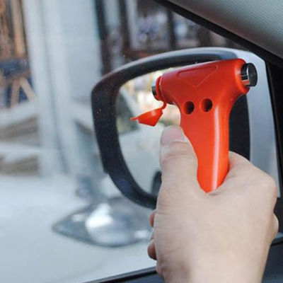 Multi-Function Seat Belt Cutter Emergency Break Glass Car Safety Hammer 46*36*15cm