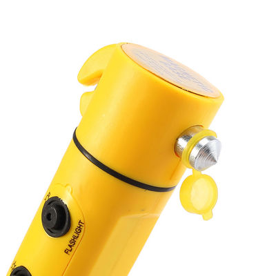 Roadside Accident 4 In 1 Led Flashlight Emergency Mini Safety Hammer for Vehicles