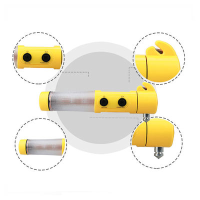 Roadside Accident 4 In 1 Led Flashlight Emergency Mini Safety Hammer for Vehicles