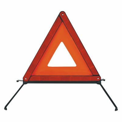 CE Certified High Visibility Red Reflective Triangle Warning for Emergency Situations