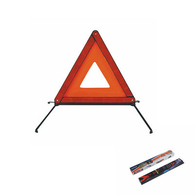 CE Certified High Visibility Red Reflective Triangle Warning for Emergency Situations